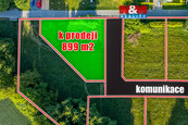 Prodej pozemku k bydlení, 899 m2, Hrobice, cena 4486010 CZK / objekt, nabízí 